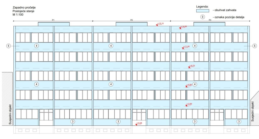 Izrada objekta adaptacije višestambene zgrade u Šibeniku