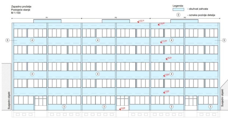 Izrada objekta adaptacije višestambene zgrade u Šibeniku