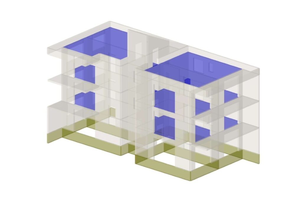 Projekt konstrukcije višestambene zgrade sa 6 stambenih jedinica u Rogoznici